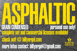ASPHALTIC GRAIN CONDENSED