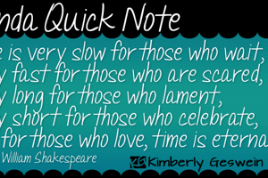 Janda Quick Note