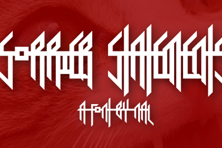 Sorrier Statements Font