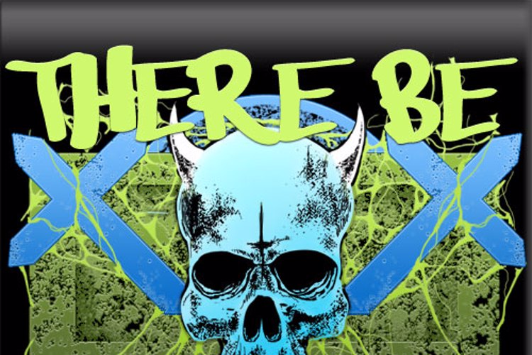 There be monsters Font