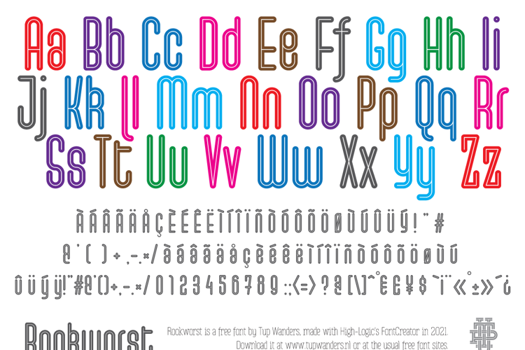 Rookworst Font