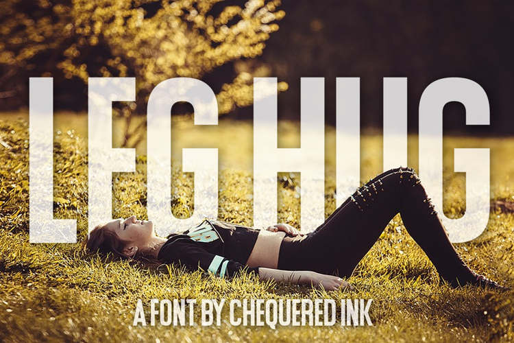 Leg Hug Font