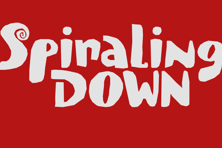 Spiraling Down DEMO Font