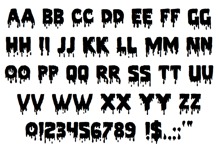 Pieces NFI Font