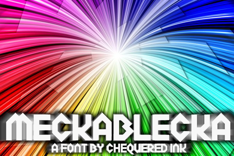 Meckablecka Font
