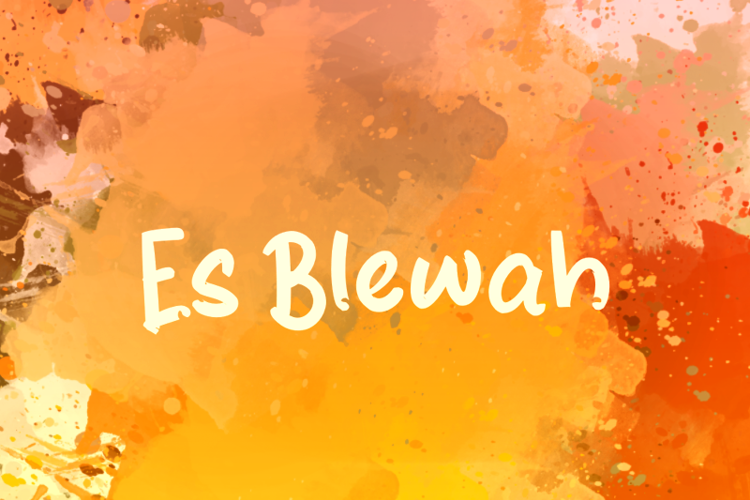 e Es Blewah Font