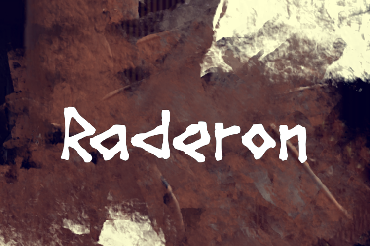 Raderon Font
