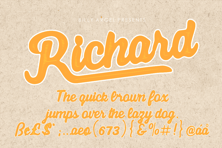 Richard Clean Font