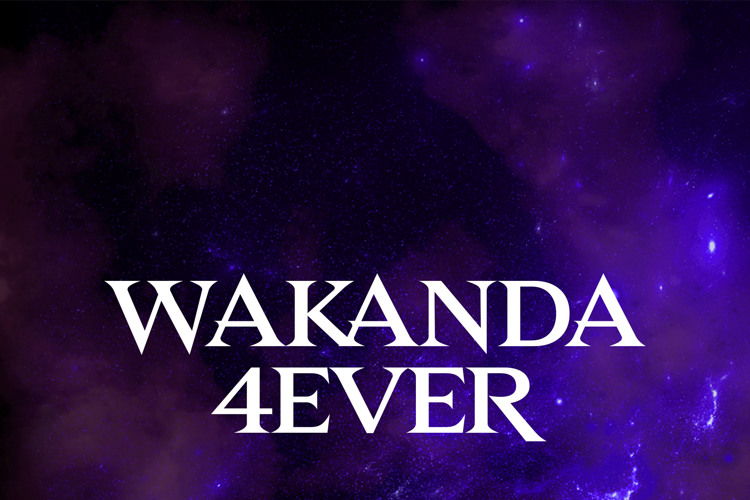 Wakanda 4 Ever Font