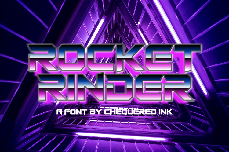 Rocket Rinder Font